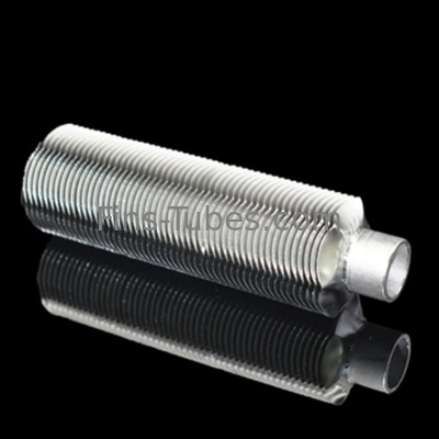 購入 DELLOK 304 ステンレススチールレーザー溶接 ヘリカルフィニングチューブ online manufacture