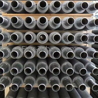 購入 16-40フィンの円形炭素鋼フィンチューブ 1.2mm-2.77mm 高さ 黒色塗装保護 online manufacture