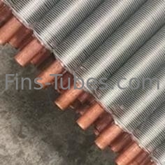 0.6mm突き出されたひれ付き管