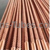 DELLOK 0.5mm Tube Wall Thickness パウダーコーティング/ガルバン化用エクストルーデッドフィンチューブ