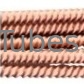 DELLOK 0.5mm Tube Wall Thickness パウダーコーティング/ガルバン化用エクストルーデッドフィンチューブ