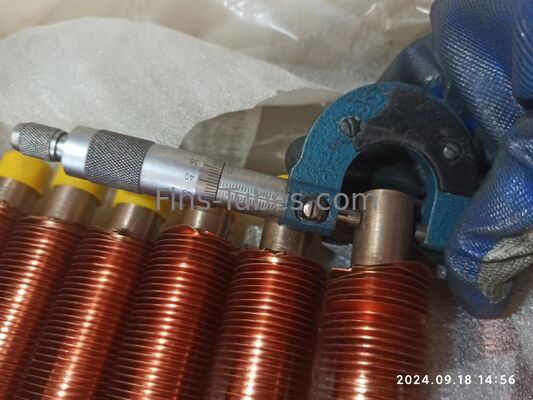 DELLOK YONGHUI チューブ外径 19 mm 最小押出フィン チューブ機械付属