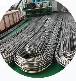 DELLOKの連続的なヘアピンはUのくねりの管の1500mm溶接されたひれ付き管に金属をかぶせる