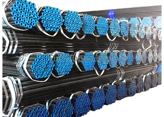 継ぎ目が無い炭素鋼の管Sch40/Sch80/Sch160 Astm A106を塗るDELLOKの黒