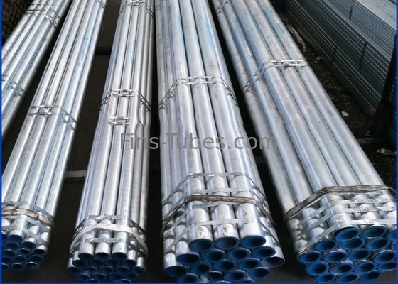 DELLOK ASTM A53の熱いすくい電流を通されたはさみ金の管は転がった溝を作られた鋼管に電流を通した